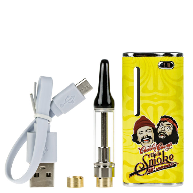 40TH ANNIVERSARY CHEECH & CHONG 3 IN CARTRIDGE YELLOW Valiant Distribution 40TH ANNIVERSARY CHEECH & CHONG 3 IN CARTRIDGE YELLOW Valiant Distribution