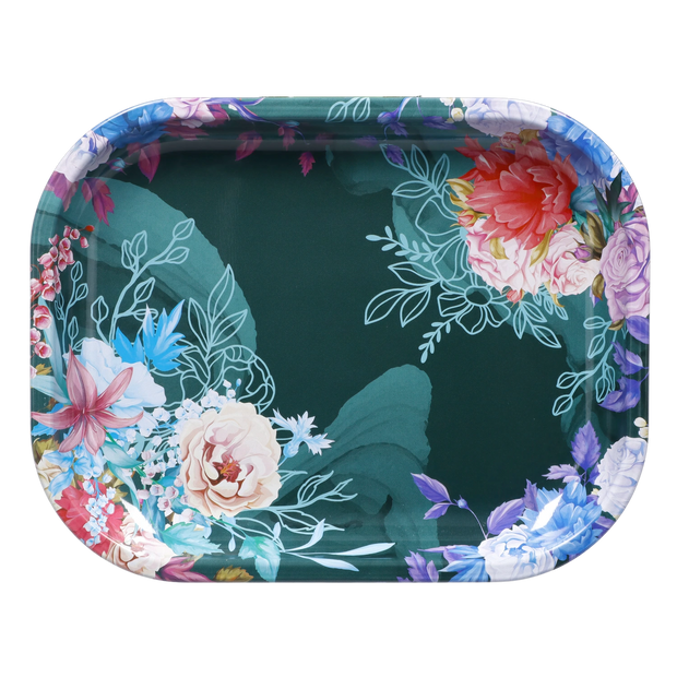 Famous Design - Floral Lush Rolling Tray - Small