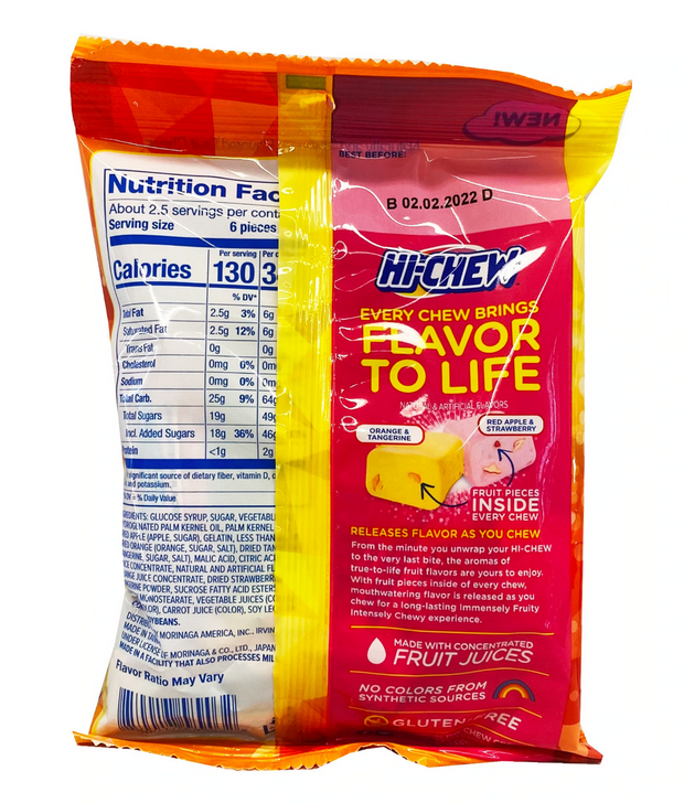 Hi-Chew Plus Fruit Chewy Candy