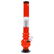 JM Plastics Bubble Base with Glass Perc Acrylic Water Pipe