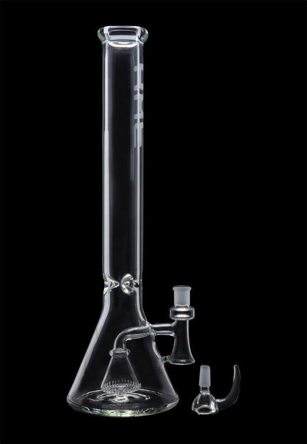 Hue - Professor Water Pipe Clear - 18.5"