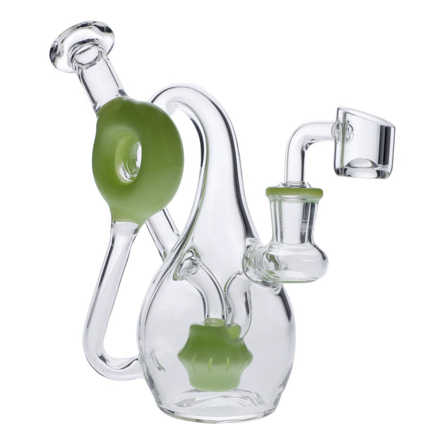 Water Pipe Mini-Milky Green-7 in(RCL-S-011MG)