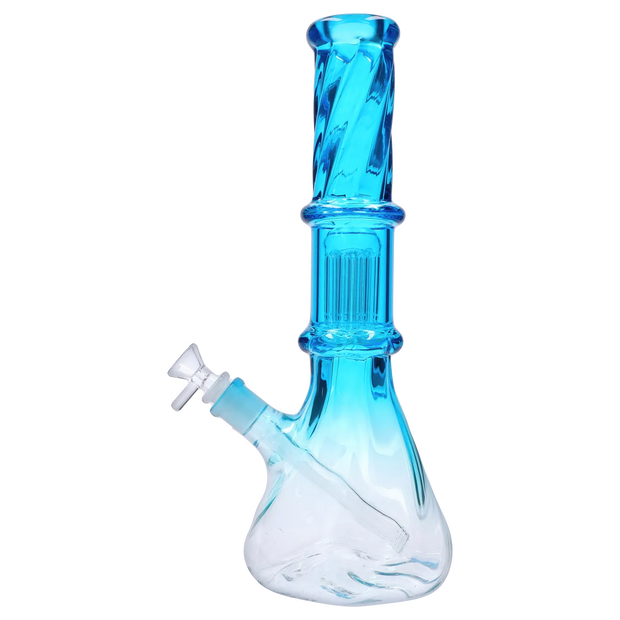 Valiant Twisted Neon Beaker with Tree Perc