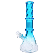 Valiant Twisted Neon Beaker with Tree Perc
