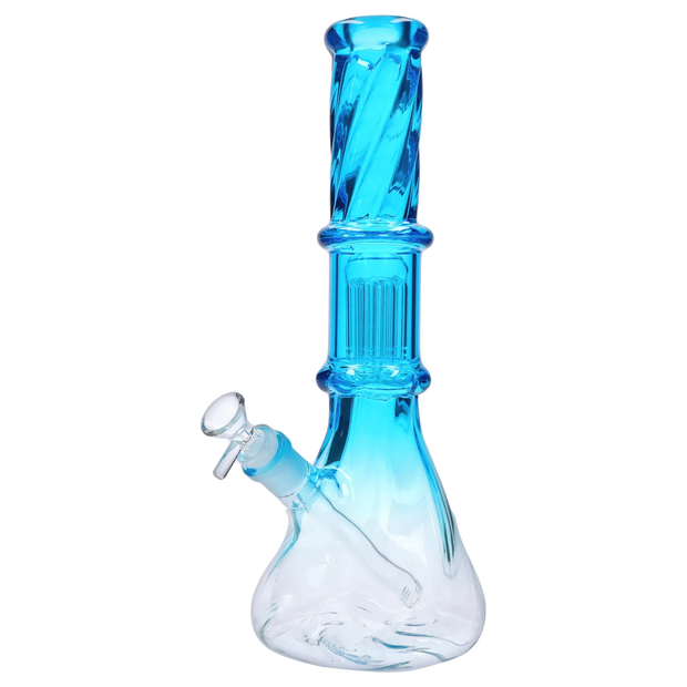 Valiant Twisted Neon Beaker with Tree Perc