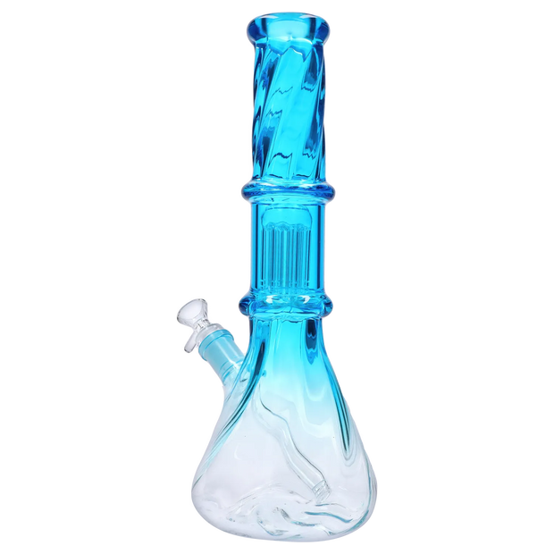Valiant Twisted Neon Beaker with Tree Perc