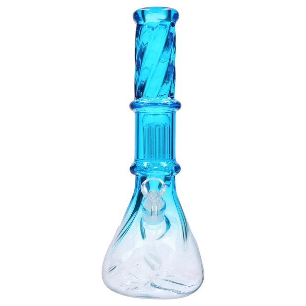 Valiant Twisted Neon Beaker with Tree Perc