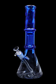 Valiant Twisted Neon Beaker with Tree Perc