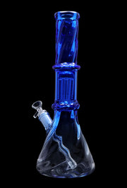 Valiant Twisted Neon Beaker with Tree Perc