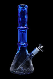 Valiant Twisted Neon Beaker with Tree Perc