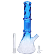 Valiant Twisted Neon Beaker with Tree Perc
