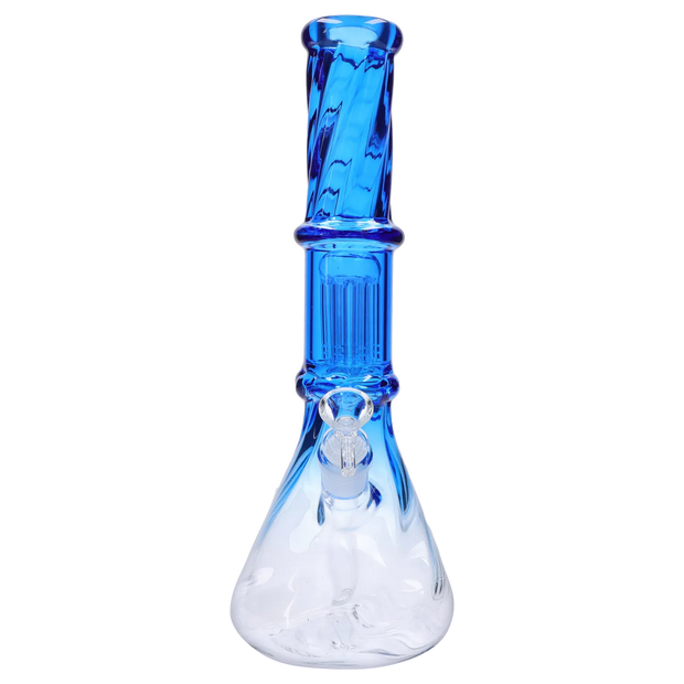 Valiant Twisted Neon Beaker with Tree Perc