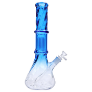 Valiant Twisted Neon Beaker with Tree Perc