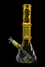 Valiant Twisted Neon Beaker with Tree Perc