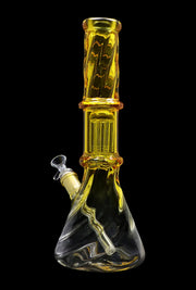 Valiant Twisted Neon Beaker with Tree Perc