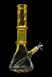 Valiant Twisted Neon Beaker with Tree Perc