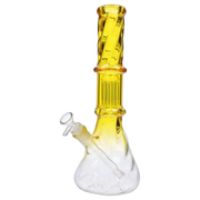 Valiant Twisted Neon Beaker with Tree Perc