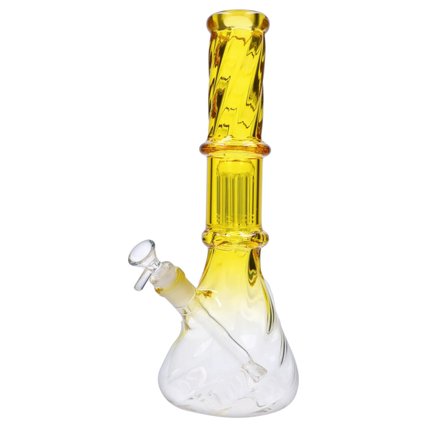 Valiant Twisted Neon Beaker with Tree Perc