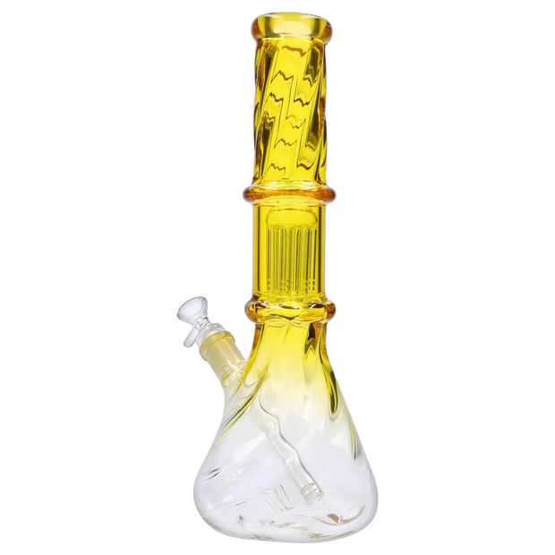Valiant Twisted Neon Beaker with Tree Perc