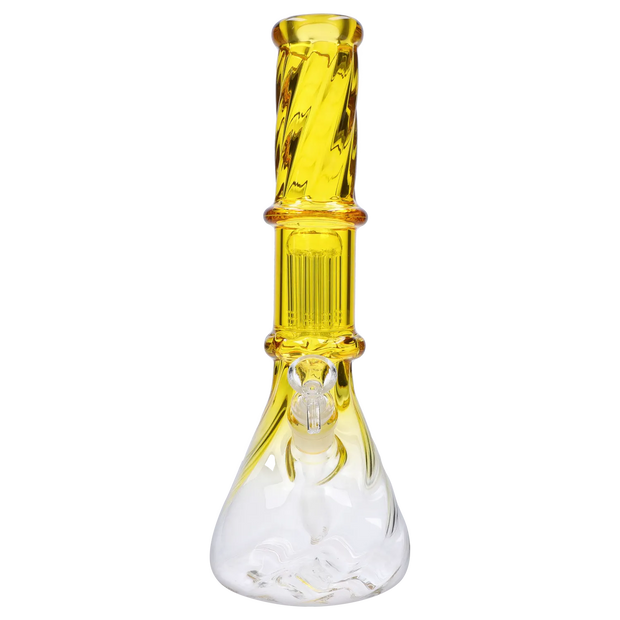 Valiant Twisted Neon Beaker with Tree Perc