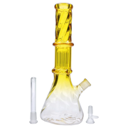 Valiant Twisted Neon Beaker with Tree Perc