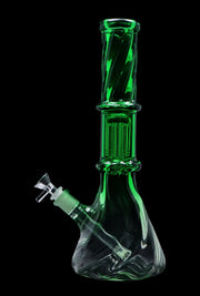 Valiant Twisted Neon Beaker with Tree Perc