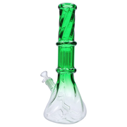 Valiant Twisted Neon Beaker with Tree Perc