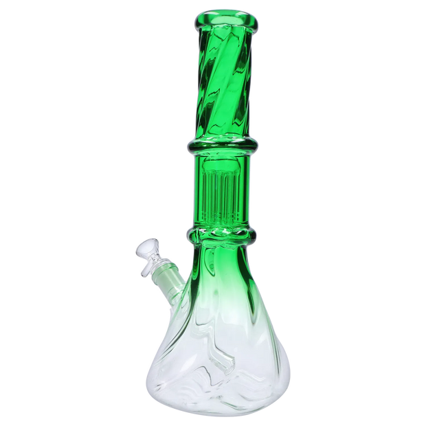 Valiant Twisted Neon Beaker with Tree Perc