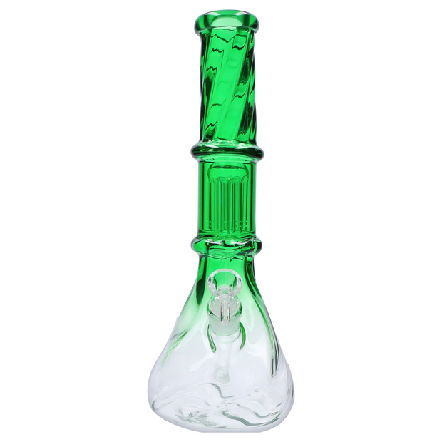 Valiant Twisted Neon Beaker with Tree Perc