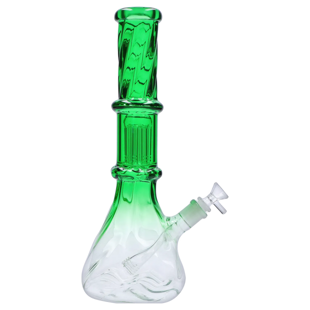 Valiant Twisted Neon Beaker with Tree Perc