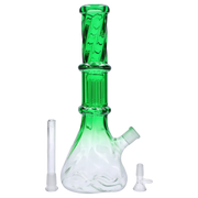 Valiant Twisted Neon Beaker with Tree Perc