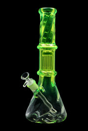 Valiant Twisted Neon Beaker with Tree Perc