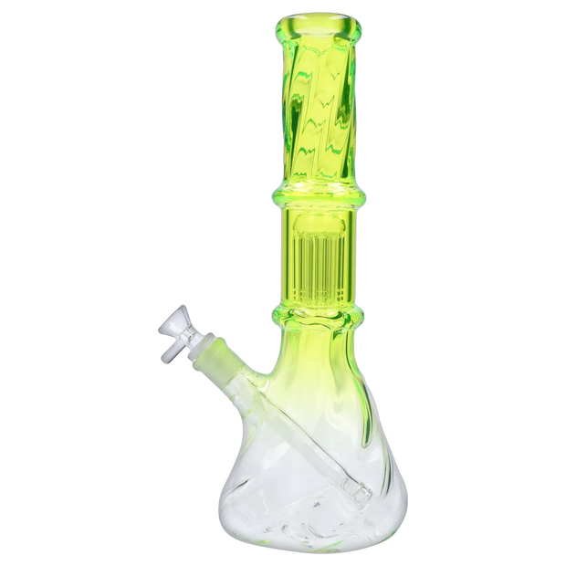 Valiant Twisted Neon Beaker with Tree Perc