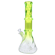 Valiant Twisted Neon Beaker with Tree Perc