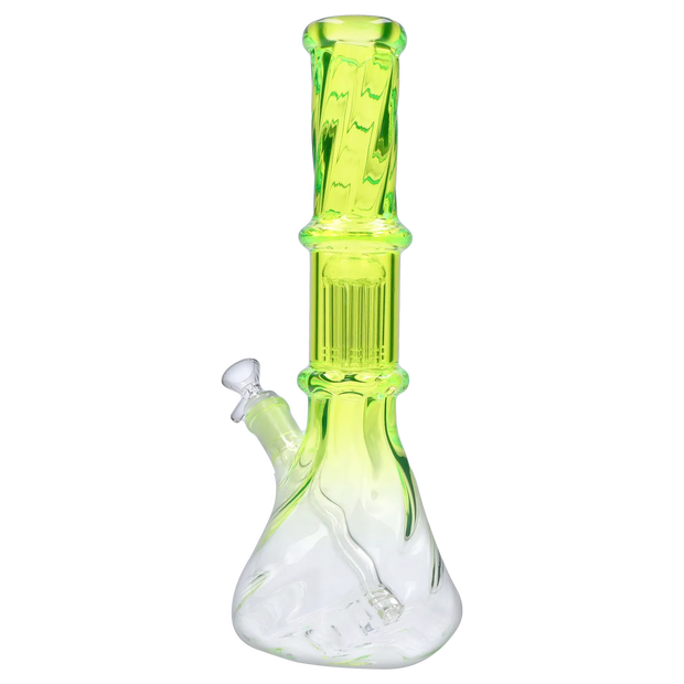 Valiant Twisted Neon Beaker with Tree Perc
