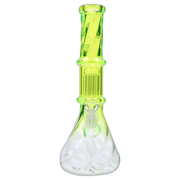 Valiant Twisted Neon Beaker with Tree Perc