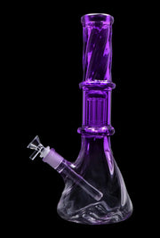 Valiant Twisted Neon Beaker with Tree Perc