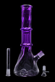 Valiant Twisted Neon Beaker with Tree Perc