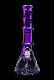 Valiant Twisted Neon Beaker with Tree Perc