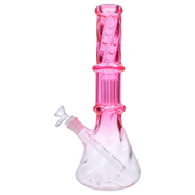 Valiant Twisted Neon Beaker with Tree Perc