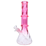 Valiant Twisted Neon Beaker with Tree Perc
