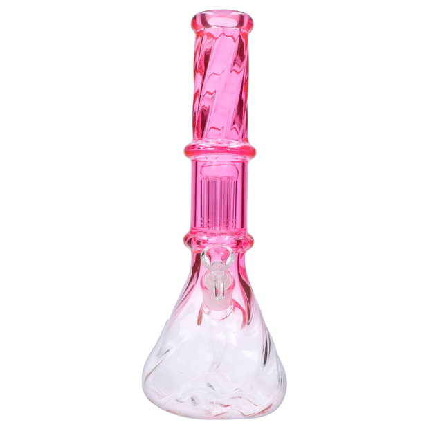 Valiant Twisted Neon Beaker with Tree Perc
