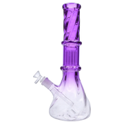 Valiant Twisted Neon Beaker with Tree Perc