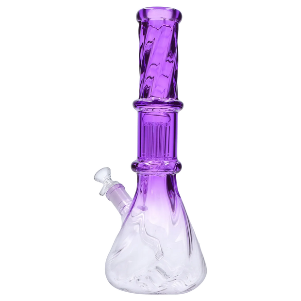 Valiant Twisted Neon Beaker with Tree Perc