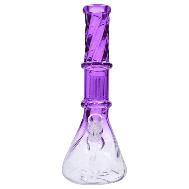 Valiant Twisted Neon Beaker with Tree Perc