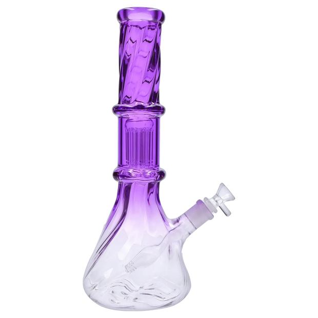 Valiant Twisted Neon Beaker with Tree Perc