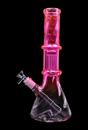 Valiant Twisted Neon Beaker with Tree Perc