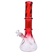 Valiant Twisted Neon Beaker with Tree Perc