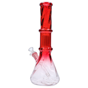 Valiant Twisted Neon Beaker with Tree Perc
