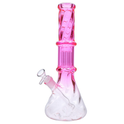 Valiant Twisted Neon Beaker with Tree Perc